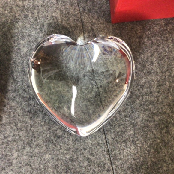 Baccarat crystal heart - Picture 3 of 10